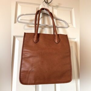 J. Crew leather shoulder bag